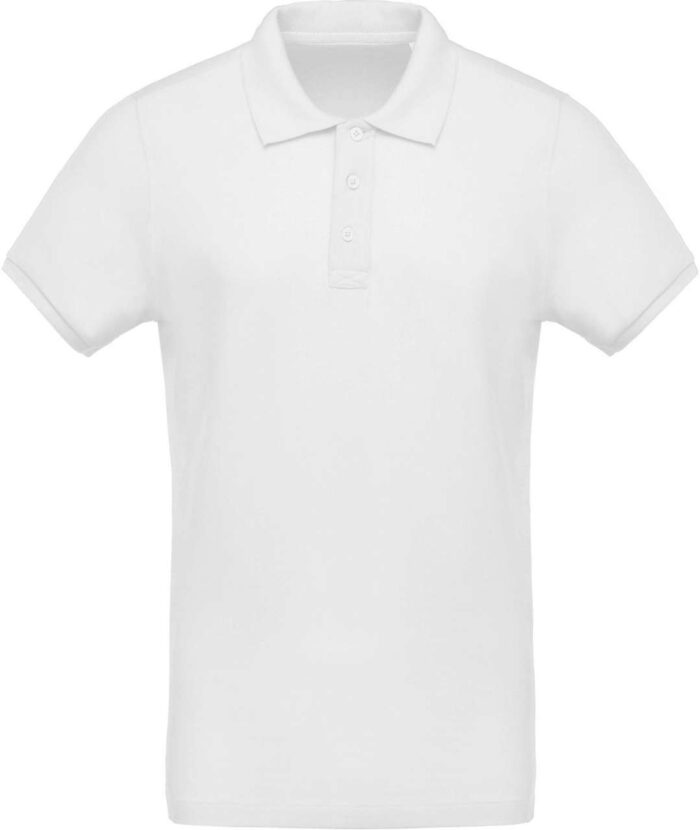 MEN'S ORGANIC PIQUÉ SHORT-SLEEVED POLO SHIRT