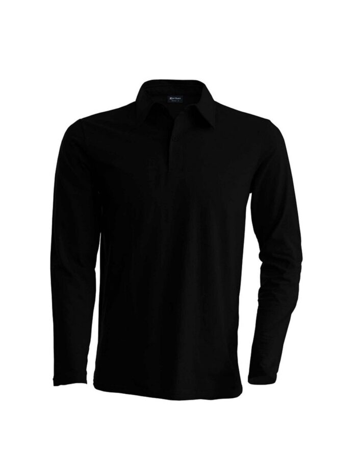 MEN'S LONG-SLEEVED POLO SHIRT