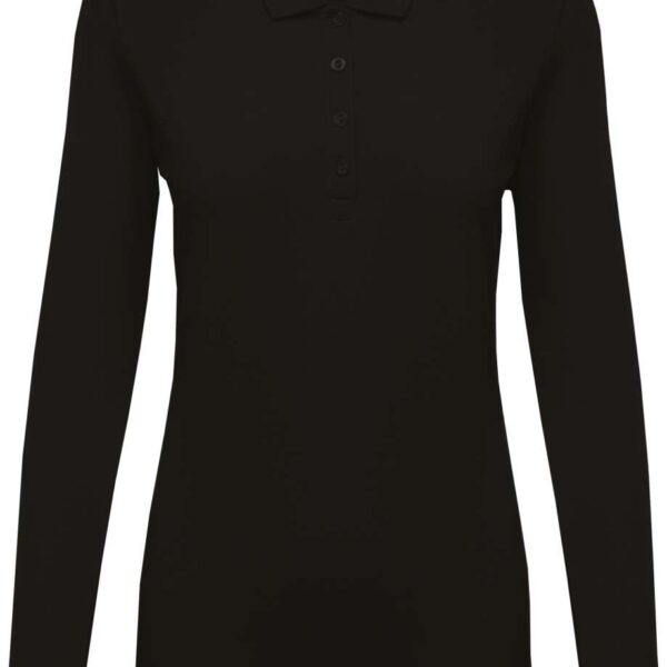 LADIES’ LONG-SLEEVED PIQUÉ POLO SHIRT