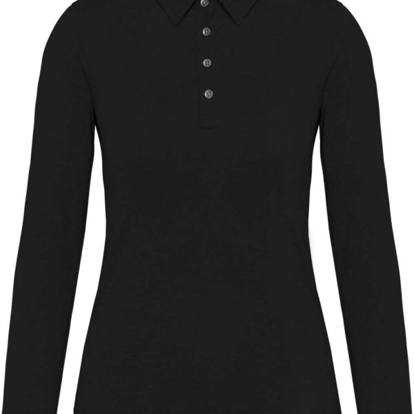 LADIES' LONG SLEEVE JERSEY POLO SHIRT