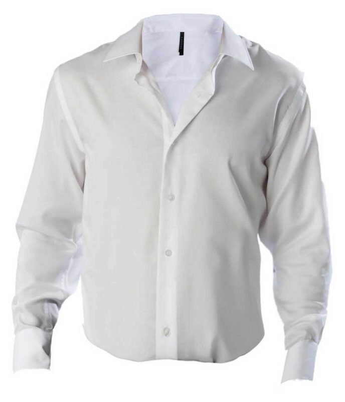 MEN'S FITTED LONG-SLEEVED NON-IRON SHIRT