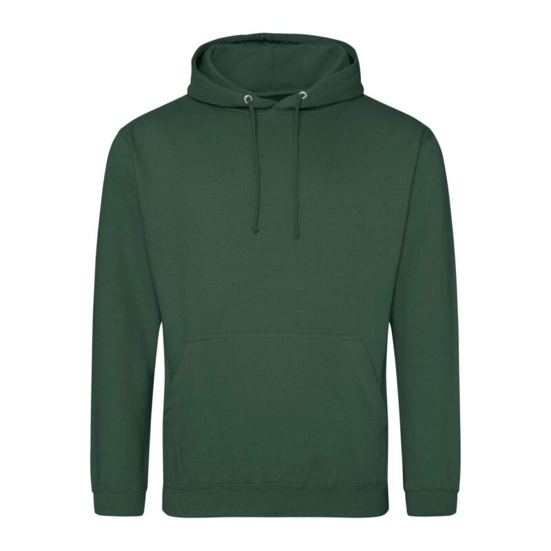 Just Hoods COLLEGE HOODIE - Πράσινο μπουκάλι