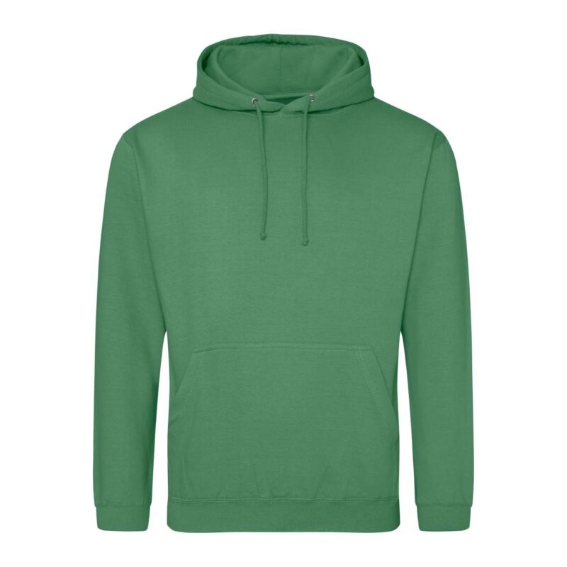 awjh001-cactus_green-a1 Just Hoods COLLEGE HOODIE - Cactus green