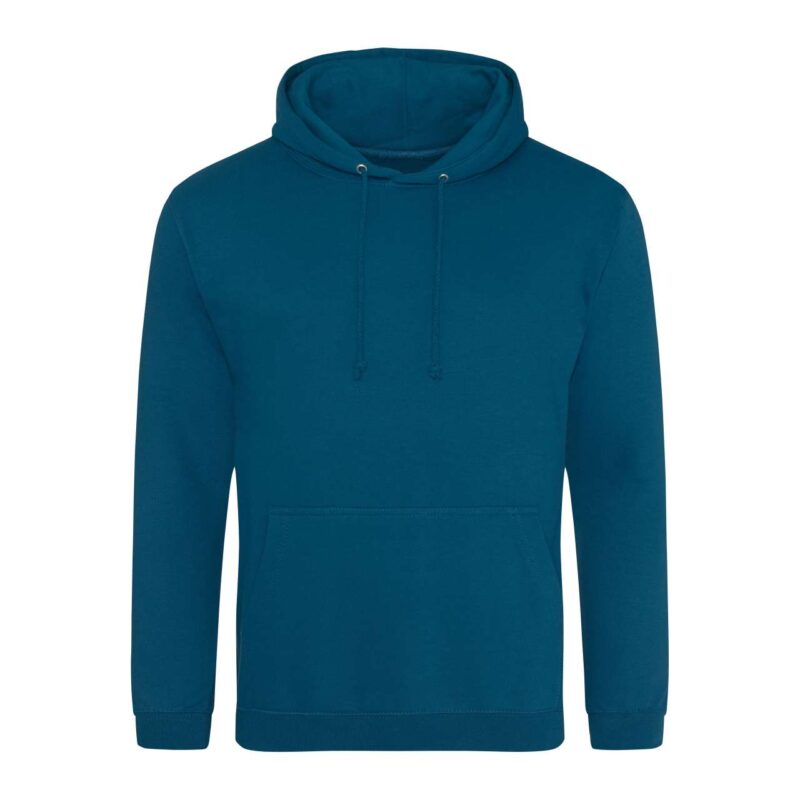 awjh001-deep_sea_blue-a1 Just Hoods COLLEGE HOODIE - Βαθύ Θαλασσί
