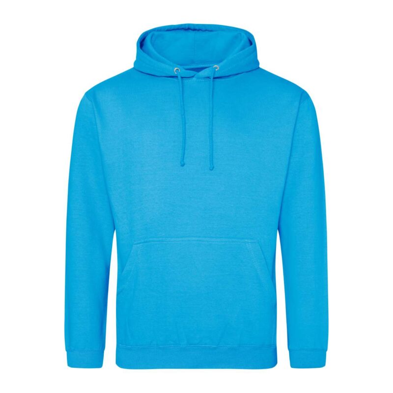 awjh001-hawaiian_blue-a2 Just Hoods COLLEGE HOODIE - ζαφείρι μπλε