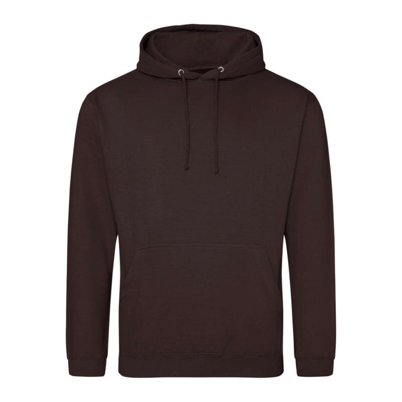 Just Hoods COLLEGE HOODIE - Chocolate Fudge Brownie