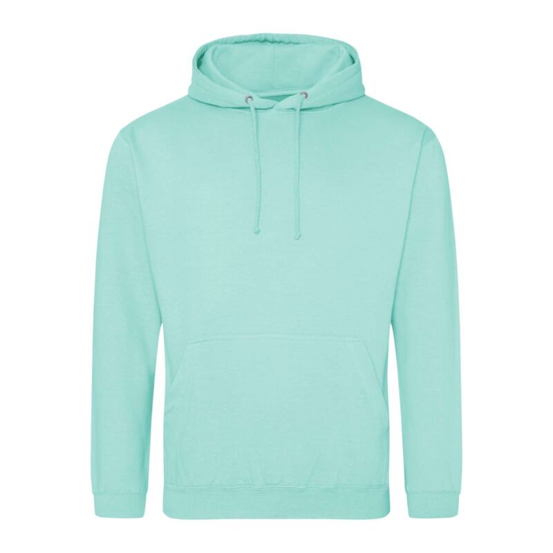 Just Hoods COLLEGE HOODIE - πράσινο μέντας