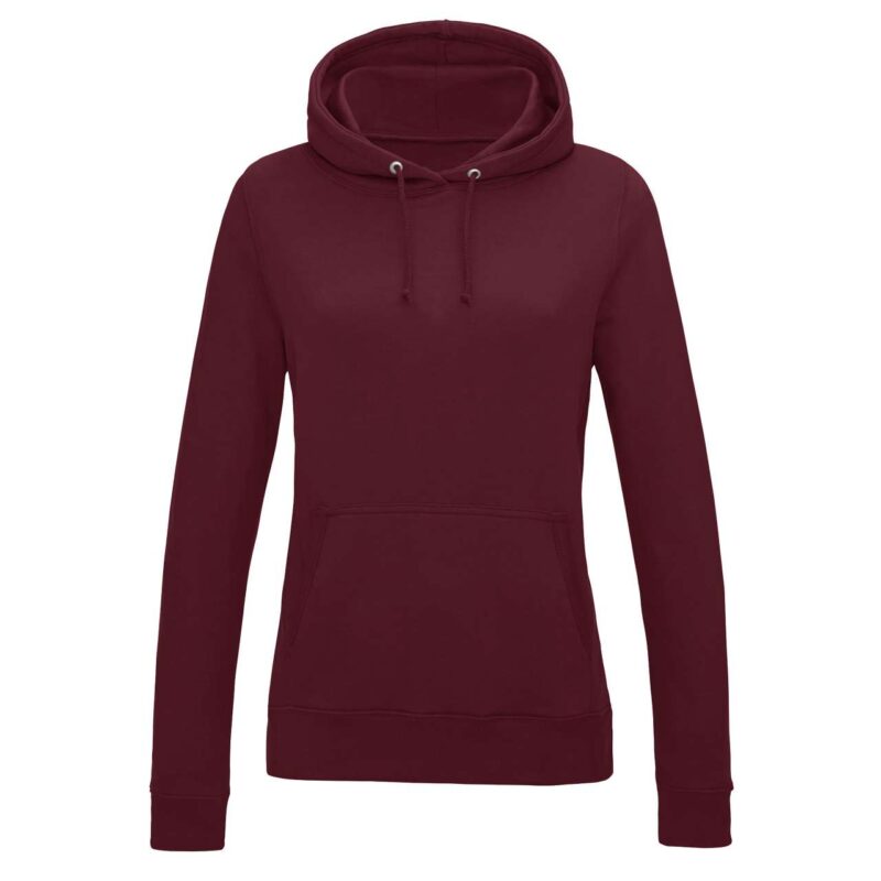Just Hoods SOL'S COLLEGE HOODIE - μπορντό