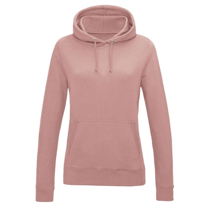 Just Hoods SOL'S COLLEGE HOODIE - Dusty Pink