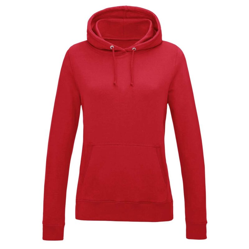 awjh001f-fire_red-a1 Just Hoods SOL'S COLLEGE HOODIE - Φλογερό κόκκινο