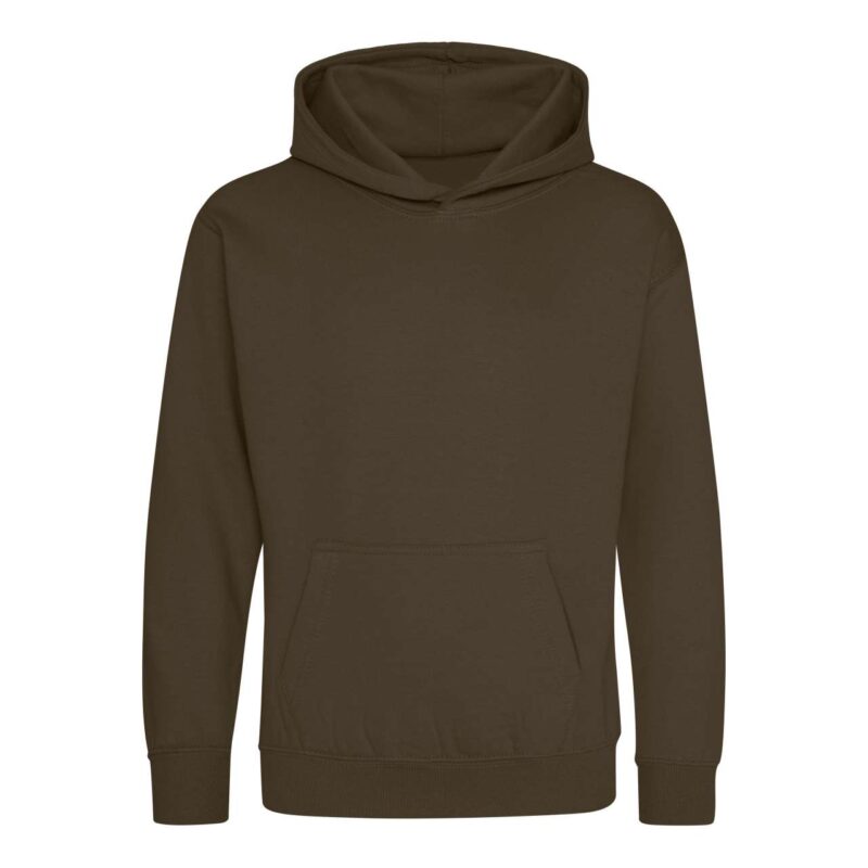 awjh001j-olive_green-a1 Just Hoods KIDS HOODIE - Ελαιοπράσινο