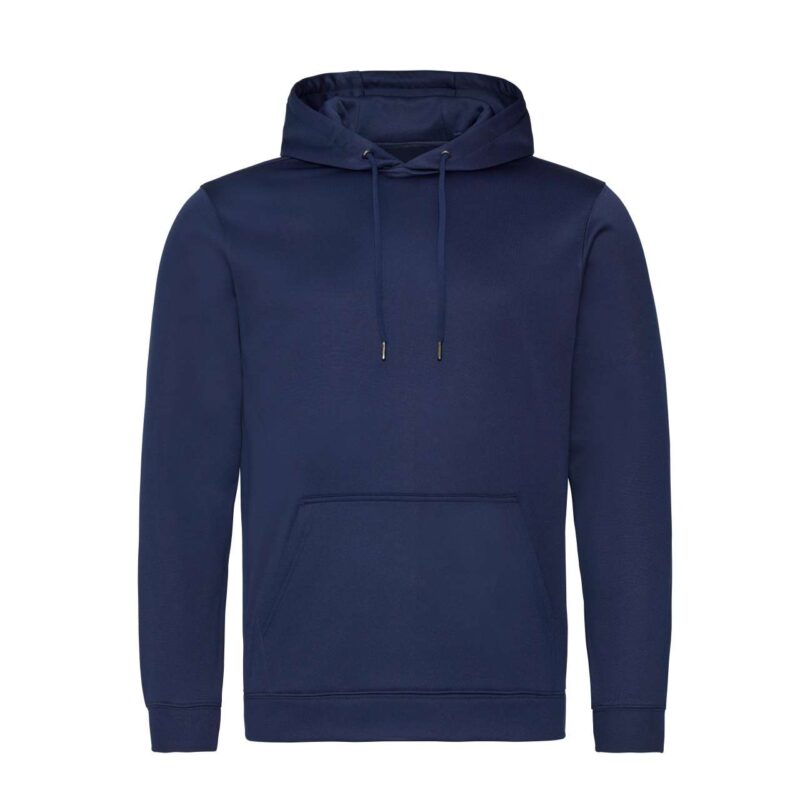 awjh006-oxford_navy-a1 Just Hoods SPORTS POLYESTER HOODIE - Ναυτικό Οξφόρδης