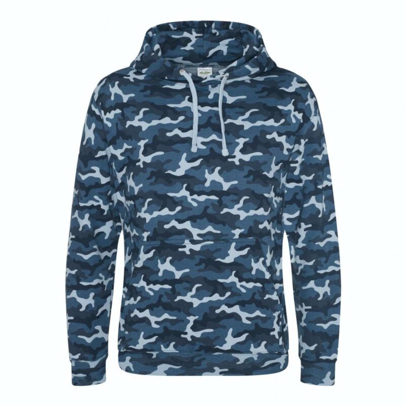 awjh014-blue_camo-a1 Just Hoods CAMO HOODIE - Black Camo
