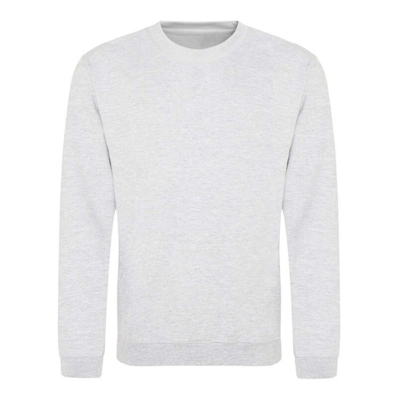 awjh030-ash-a1 Just Hoods AWDIS SWEAT - Platinum Grey
