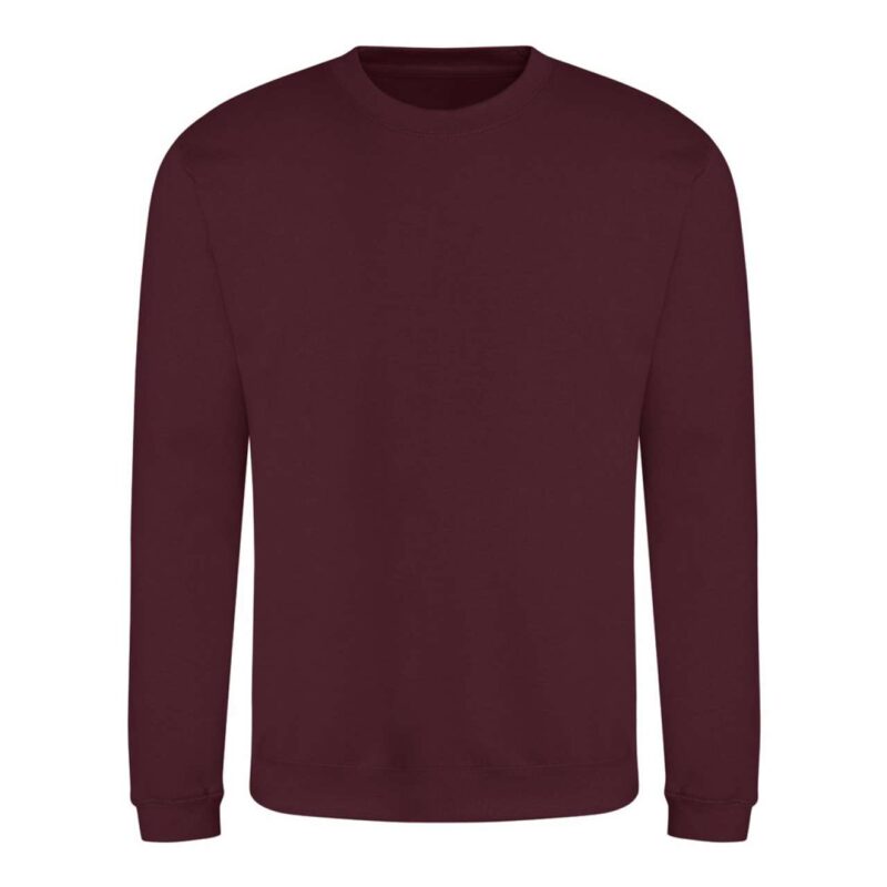awjh030-burgundy-a1 Just Hoods AWDIS SWEAT - δαμασκηνί