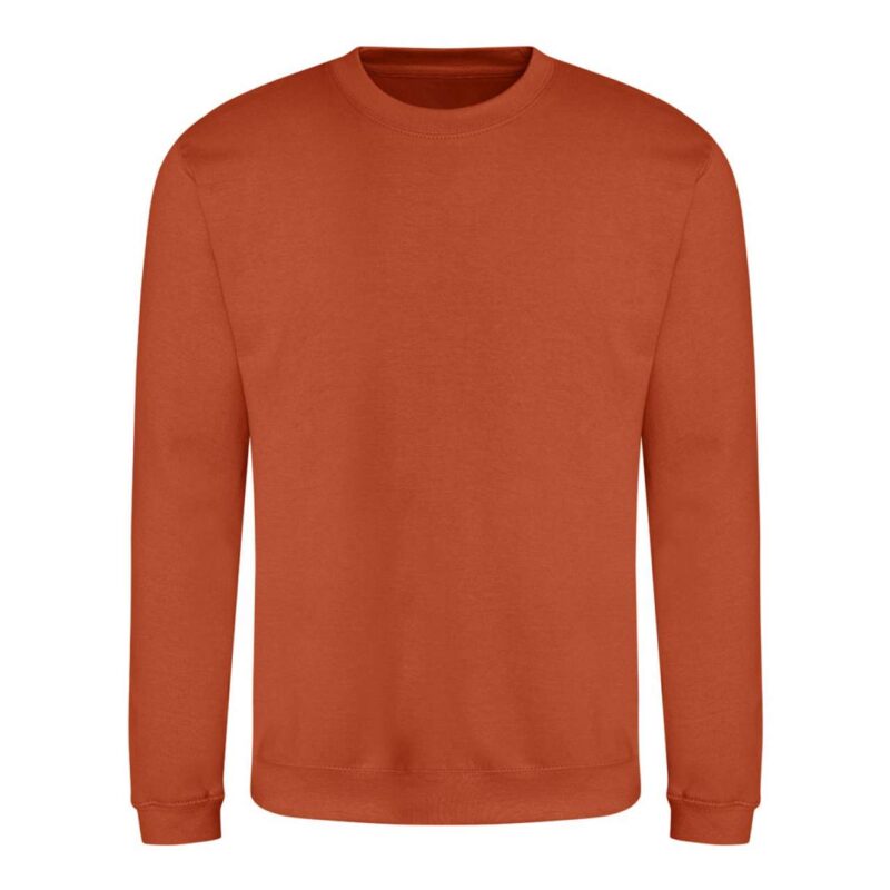 awjh030-burnt_orange-a1 Just Hoods AWDIS SWEAT - καμένο πορτοκαλί