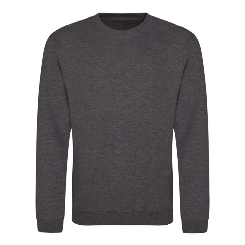 awjh030-charcoal-a1 Just Hoods AWDIS SWEAT - 52% Cotton/48% Polyester