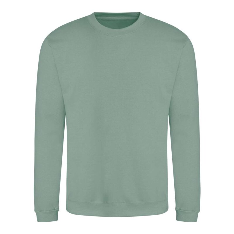awjh030-dusty_green-a1 Just Hoods AWDIS SWEAT - Dusty Green