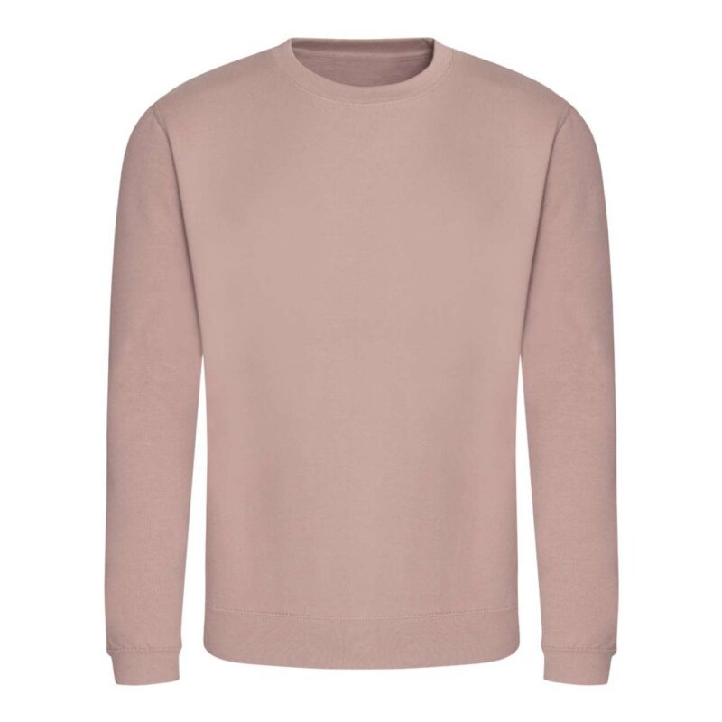 awjh030-dusty_pink-a1 Just Hoods AWDIS SWEAT - Dusty Pink