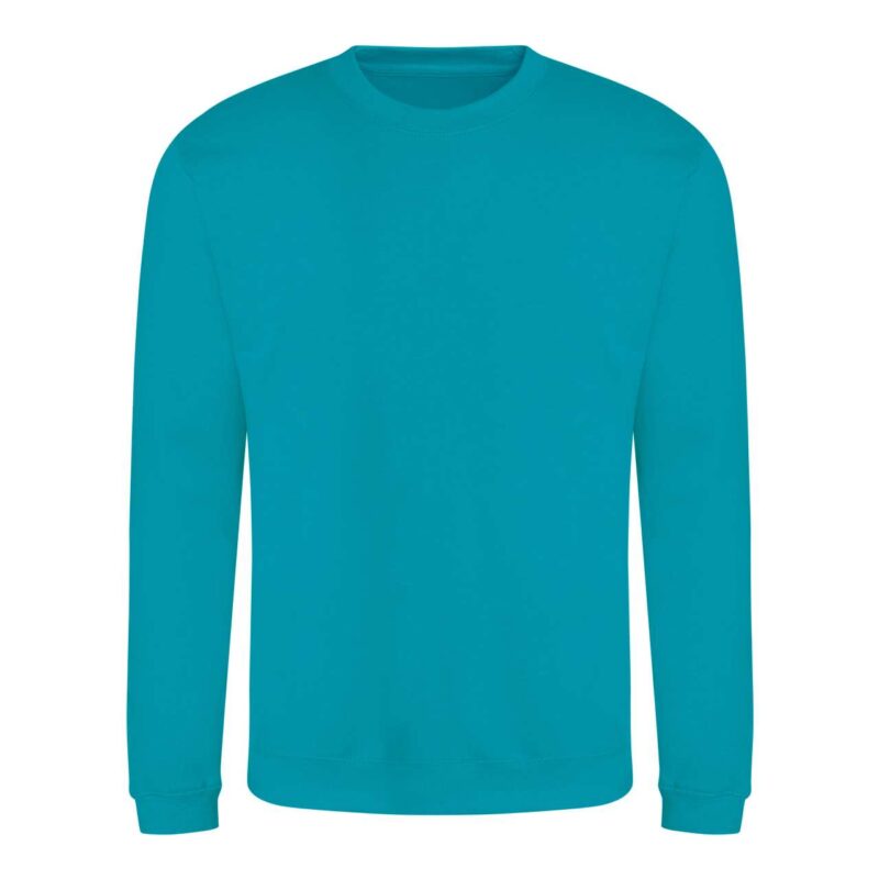 awjh030-lagoon_blue-a1 Just Hoods AWDIS SWEAT - Lagoon Blue