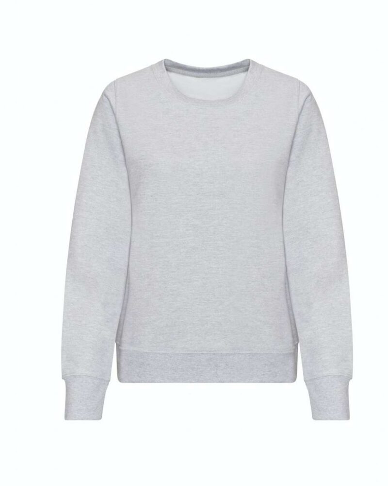 awjh030f-heather_grey-a1 Just Hoods WOMEN SWEAT της AWDIS - 75% Βαμβάκι/25% Πολυεστέρας