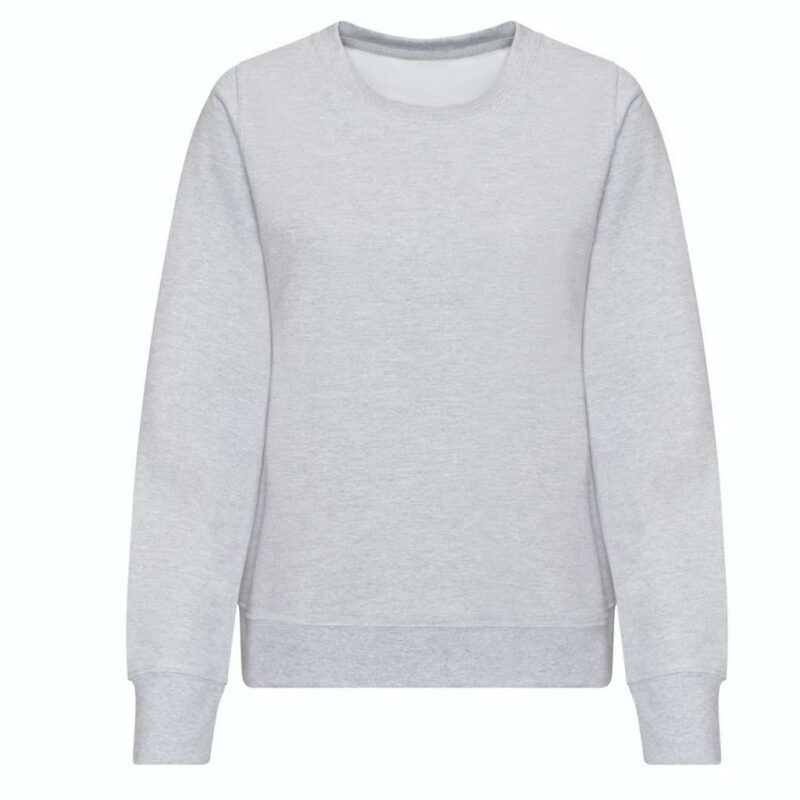 awjh030f-heather_grey-a1 Just Hoods WOMEN SWEAT της AWDIS - 75% Βαμβάκι/25% Πολυεστέρας