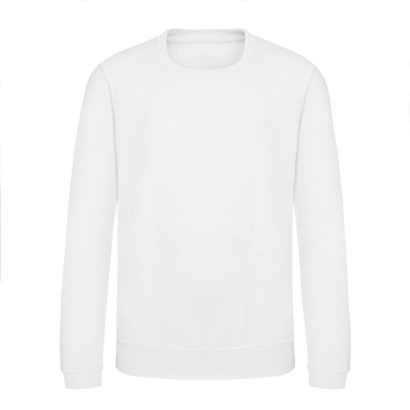 awjh030j-arctic_white-a1 Just Hoods AWDIS KIDS SWEAT - Αρκτικό Λευκό