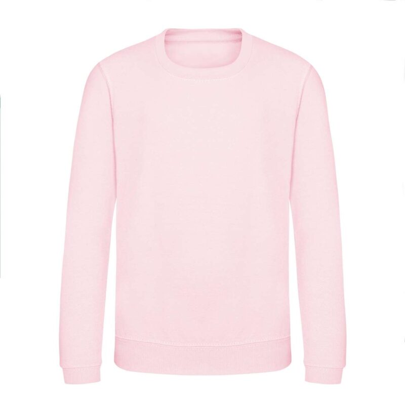 awjh030j-baby_pink-a1 Just Hoods AWDIS KIDS SWEAT - Ροζ του μωρού
