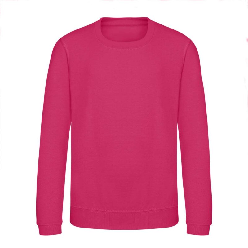 awjh030j-hot_pink-a1 Just Hoods AWDIS KIDS SWEAT - Φούξια