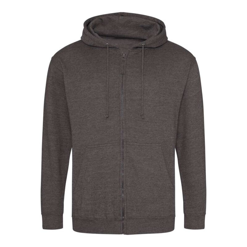 awjh050-charcoal-a2 Just Hoods ZOODIE - 52% Cotton/48% Polyester