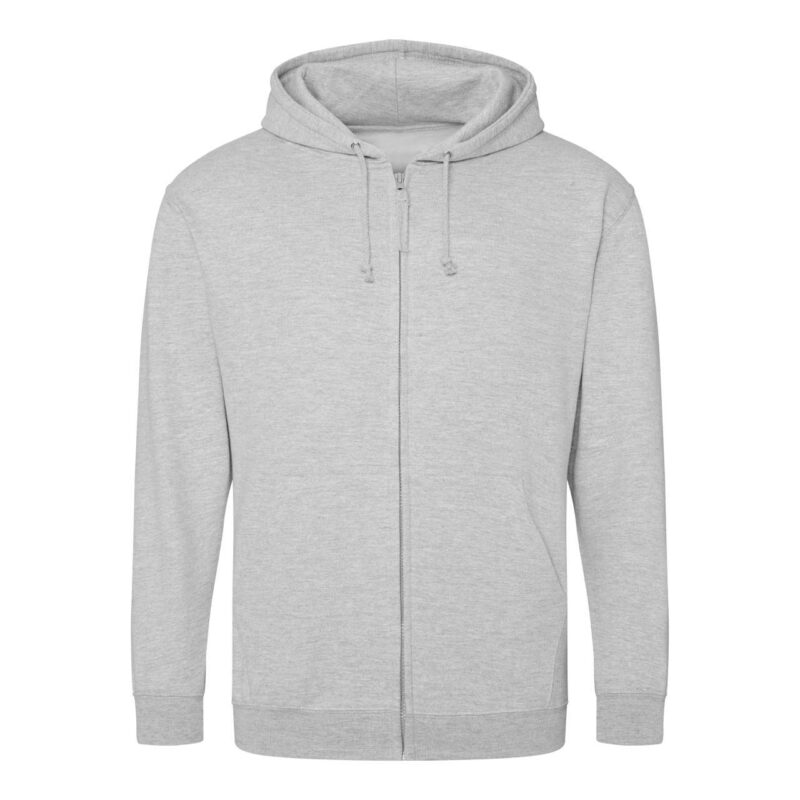 awjh050-heather_grey-a2 Just Hoods ZOODIE - 75% Βαμβάκι/25% Πολυεστέρας