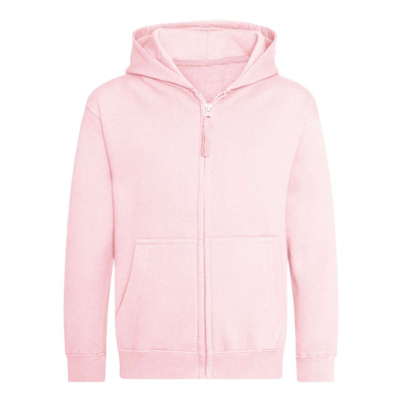 awjh050j-baby_pink-a1 Just Hoods Παιδικό ZOODIE - Ροζ του μωρού