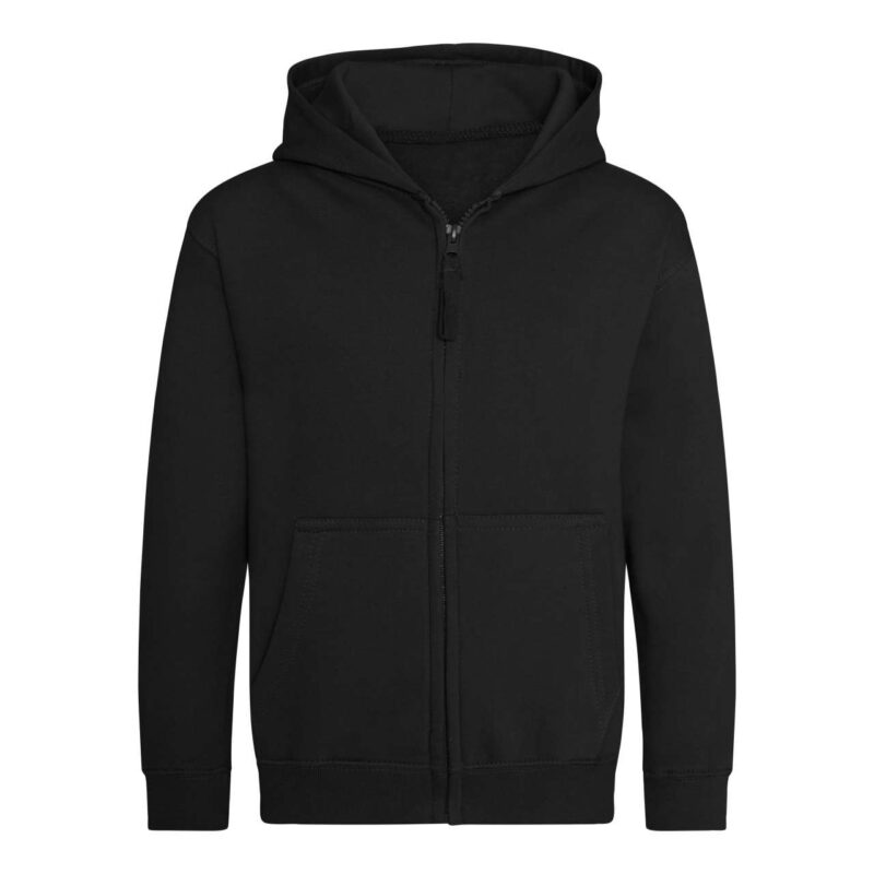awjh050j-deep_black-a1 Just Hoods Παιδικό ZOODIE - Κατάμαυρο