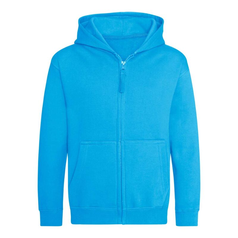 awjh050j-hawaiian_blue-a1 Just Hoods Παιδικό ZOODIE - Μπλε Χαβάης