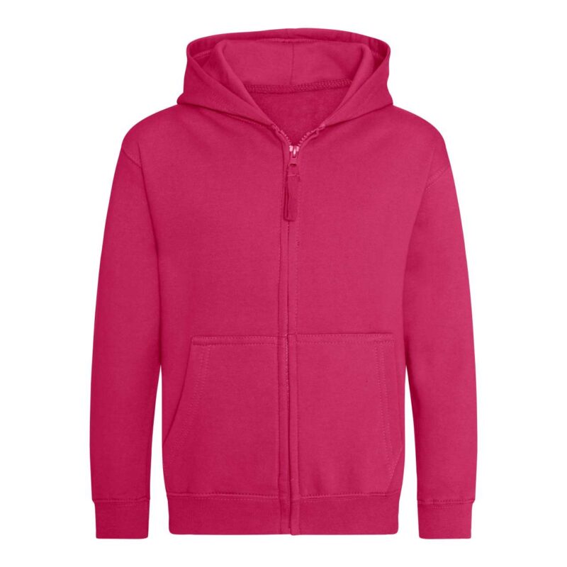 awjh050j-hot_pink-a1 Just Hoods Παιδικό ZOODIE - Φούξια
