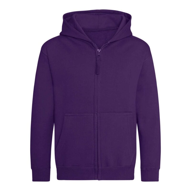 awjh050j-purple-a1 Just Hoods Παιδικό ZOODIE - Μωβ