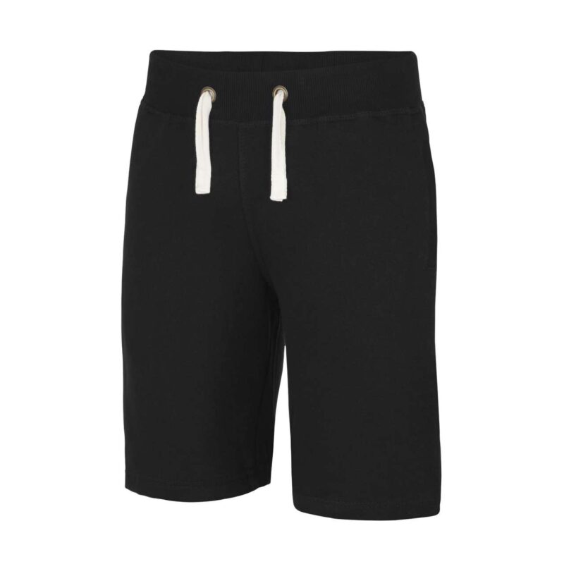 Just Hoods CAMPUS SHORTS - Βαθύ Μαύρο