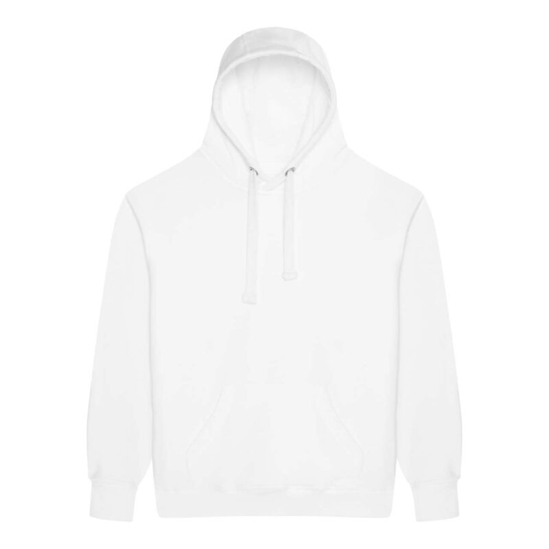 awjh101-arctic_white-a1 Just Hoods GRADUATE HEAVYWEIGHT HOODIE - Αρκτικό Λευκό