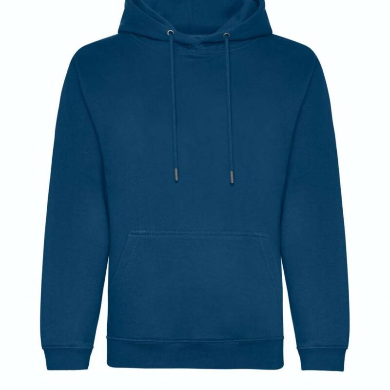 awjh201-ink_blue-a1 Just Hoods ORGANIC HOODIE - Ink Blue