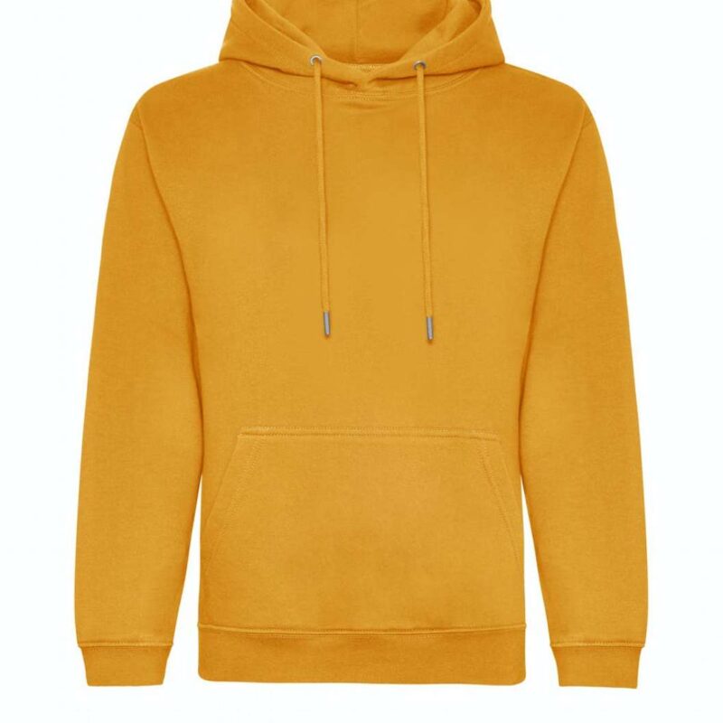 awjh201-mustard-a1 Just Hoods ORGANIC HOODIE - μουσταρδί