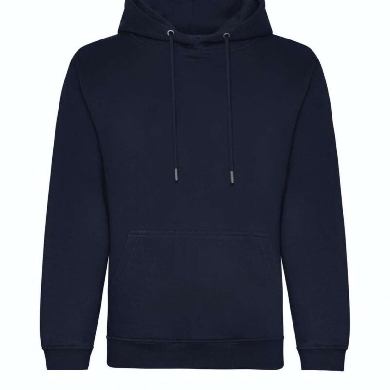 awjh201-new_french_navy-a1 Just Hoods ORGANIC HOODIE - New French Navy