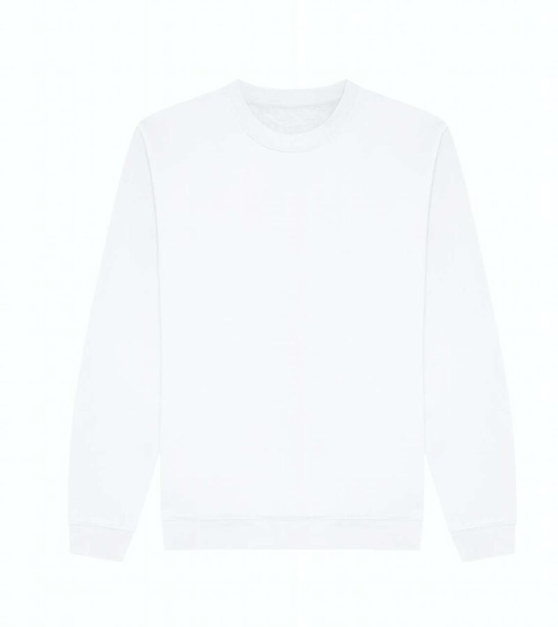 awjh230-arctic_white-a1 Just Hoods ORGANIC SWEAT - Αρκτικό Λευκό