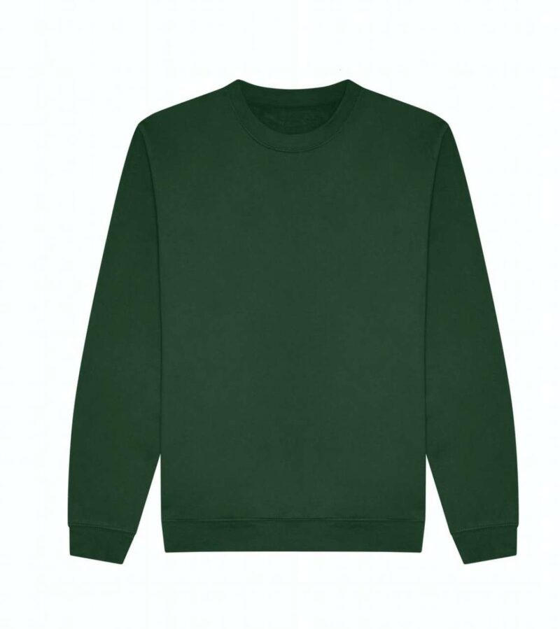 Just Hoods ORGANIC SWEAT - Πράσινο μπουκάλι