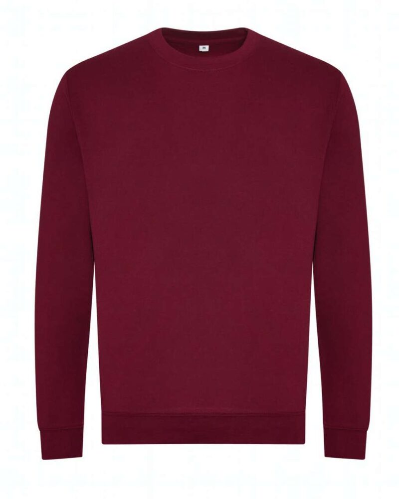 Just Hoods ORGANIC SWEAT - μπορντό