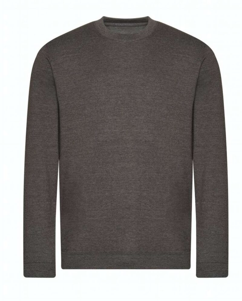 awjh230-charcoal-a2 Just Hoods ORGANIC SWEAT - Ανθρακί