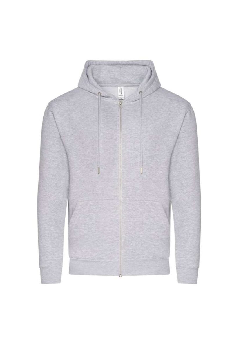 awjh250-heather_grey-a1 Just Hoods ORGANIC ZOODIE - 75% Βαμβάκι/25% Πολυεστέρας