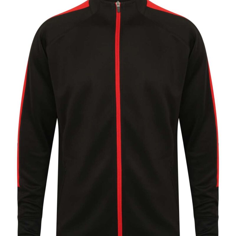 Finden + Hales TOP ADULT KNITTED για TRACKSUIT - Κόκκινο/Λευκό