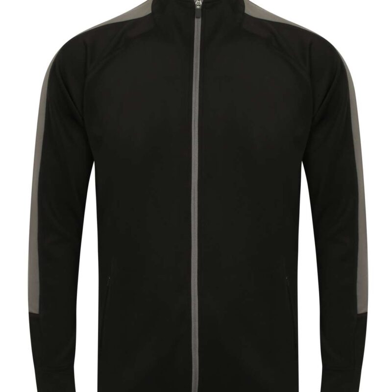 Finden + Hales TOP ADULT KNITTED για TRACKSUIT - Black/Emerald