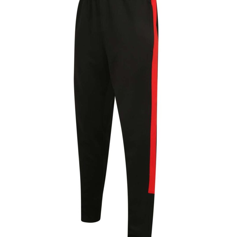 Finden + Hales ΠΑΝΤΕΛΟΝΙ TRACKSUIT KNITTED ADULT - Κόκκινο/Λευκό
