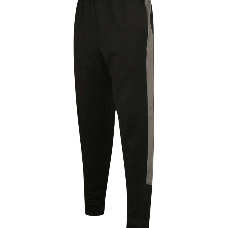 Finden + Hales ΠΑΝΤΕΛΟΝΙ TRACKSUIT KNITTED ADULT - Black/Emerald